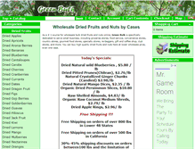 Tablet Screenshot of greenbulk.com